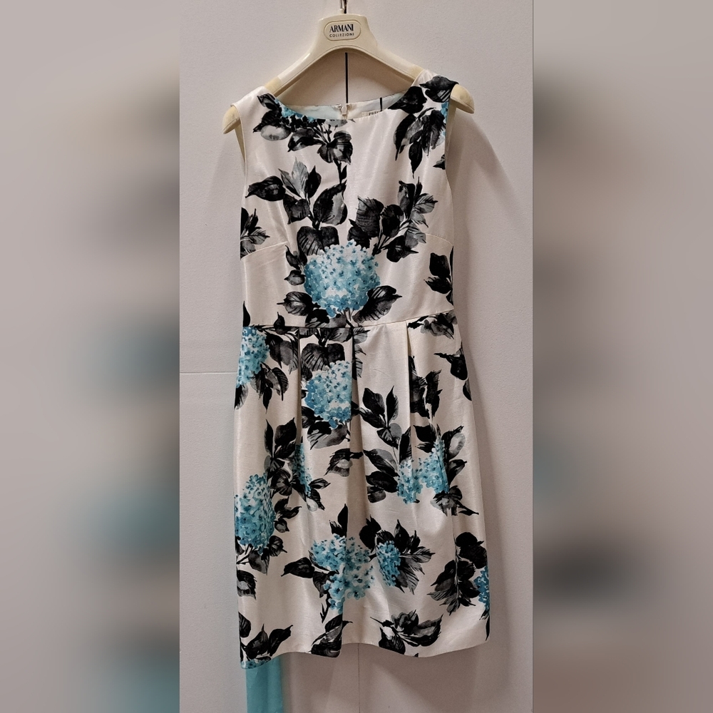 NWT Precis Petite Women's Dress Floral A-Line Sundress Belted  Size 10 US - Picture 2 of 14